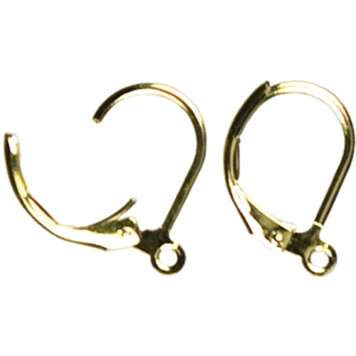 Cousin Jewelry Basics Metal Findings 12/Pkg-Gold Lever Earrings 34719014
