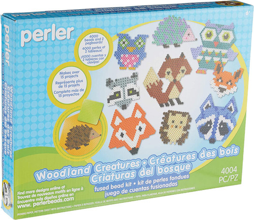 Perler Fused Bead Kit-Woodland Critters - 80-54172 - 048533541720
