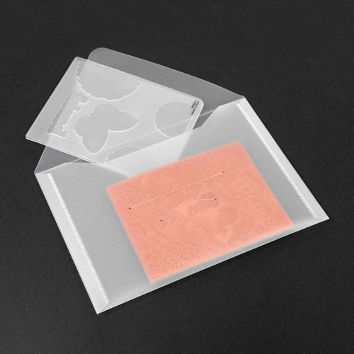 Sizzix Plastic Envelopes 2/Pkg-6.25"X9" 659254