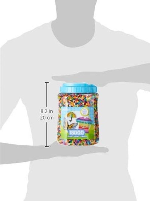 Perler Fused Beads 18,000/Pkg-Multicolor - 80-17014 Perler Fused Beads 18,000/Pkg-Multicolor - 80-17014