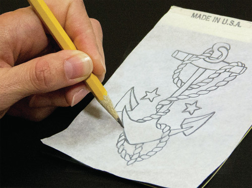 Jacquard Body Art Transfer Paper 10 Sheets/Pkg-8.375"X11.875" - JAC9725