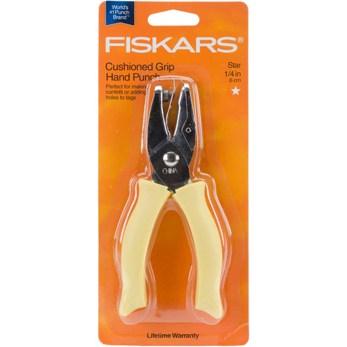 Fiskars Hand Punch-Star, .25" - F2300-2353 - 078484023532
