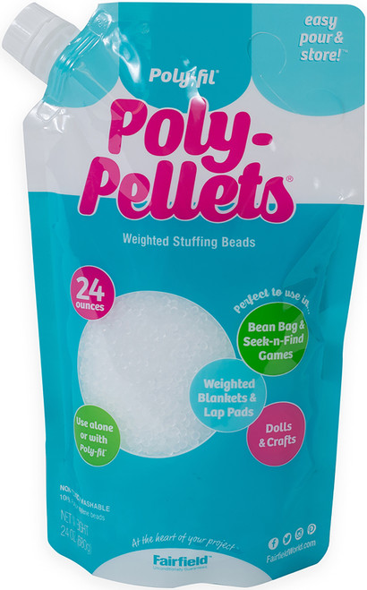 Fairfield Poly-Pellets Weighted Stuffing Beads-24oz PP246 - 035352111692