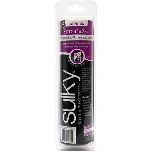 Sulky Stitch 'n Seal Waterproof Iron-On Permanent Stabilizer-8"X1yd - 665-08 - 727072002915