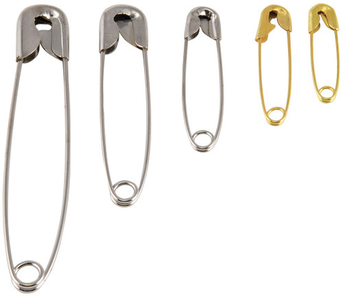 Singer Safety Pins-Sizes 00 To 3 225/Pkg - 00205 Singer Safety Pins-Sizes 00 To 3 225/Pkg - 00205