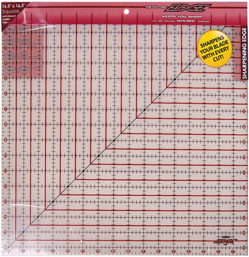 Sullivans The Cutting EDGE Frosted Ruler-16-1/2"X16-1/2" - 38188 - 739301381883