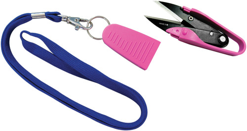 Havel's Dura Snips Squeeze-Style Thread Snips 4.75"-W/Neck Strap - 39000 Havel's Dura Snips Squeeze-Style Thread Snips 4.75"-W/Neck Strap - 39000