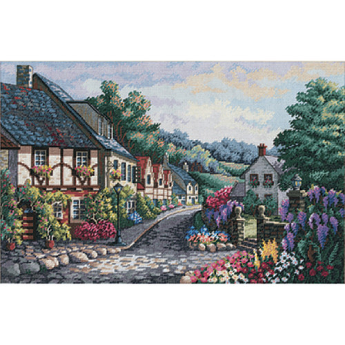 Dimensions Gold Collection Counted Cross Stitch Kit 17"X11"-Memory Lane (16 Count) - 3817 - 088677038175