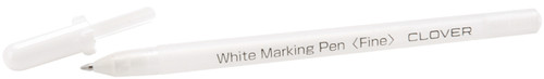 Clover Water-Soluble Marking Pen Fine-White 517