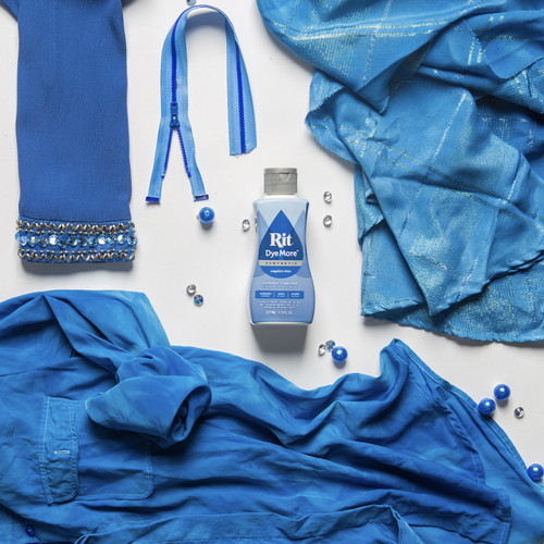 Rit Dye More Synthetic 7oz-Sapphire Blue - 020-441