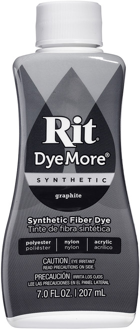Rit Dye More Synthetic 7oz-Graphite - 020-226 - 885967022261