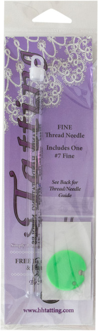 Handy Hands Tatting Needle For Thread-#7 Fine - N7 - 769826712770 Handy Hands Tatting Needle For Thread-#7 Fine - N7 - 769826712770