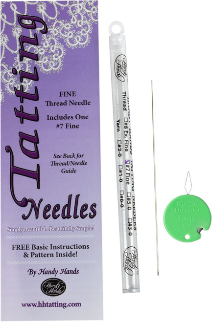 Handy Hands Tatting Needle For Thread-#7 Fine - N7 Handy Hands Tatting Needle For Thread-#7 Fine - N7