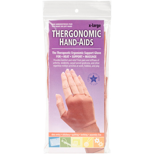 Frank A. Edmunds Thergonomic Hand-Aids Support Gloves 1 Pair-Extra Large - HA-5 - 703576010052