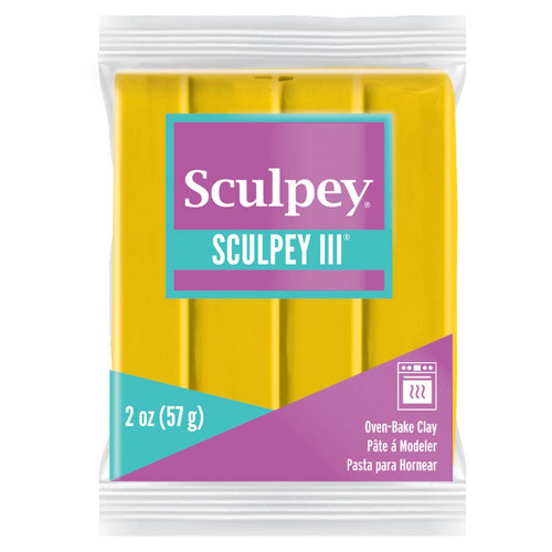 Sculpey III Oven-Bake Clay 2oz-Yellow - S302-072 - 715891110720