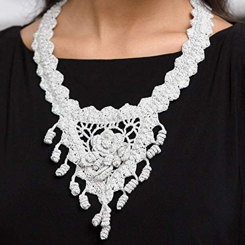 Aunt Lydia's Metallic Crochet Thread Size 10-Natural & Gold - 154M-0226G Aunt Lydia's Metallic Crochet Thread Size 10-Natural & Gold - 154M-0226G