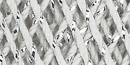 Aunt Lydia's Metallic Crochet Thread Size 10-Silver & Silver - 154M-0410S Aunt Lydia's Metallic Crochet Thread Size 10-Silver & Silver - 154M-0410S