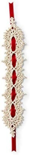 Aunt Lydia's Metallic Crochet Thread Size 10-Silver & Silver 154M-0410S