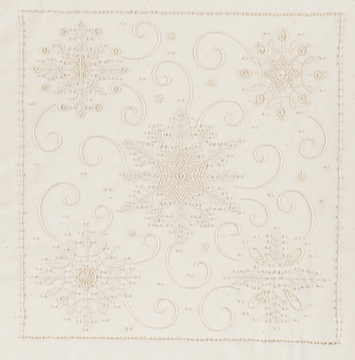 Janlynn Candlewicking Embroidery Kit 14"X14"-Snowflakes-Stitched In Thread - 21-1362 - 049489213624 Janlynn Candlewicking Embroidery Kit 14"X14"-Snowflakes-Stitched In Thread - 21-1362 - 049489213624