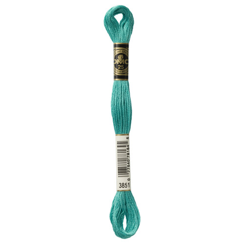 12 Pack - DMC 6-Strand Embroidery Cotton 8.7yd-Light Bright Green - 117-3851 - 077540781645