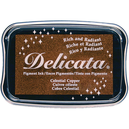 Delicata Pigment Ink Pad-Celestial Copper - DE000193 - 712353711938