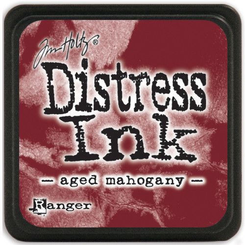 Tim Holtz Distress Mini Ink Pad-Aged Mahogany - DMINI-39389 - 789541039839