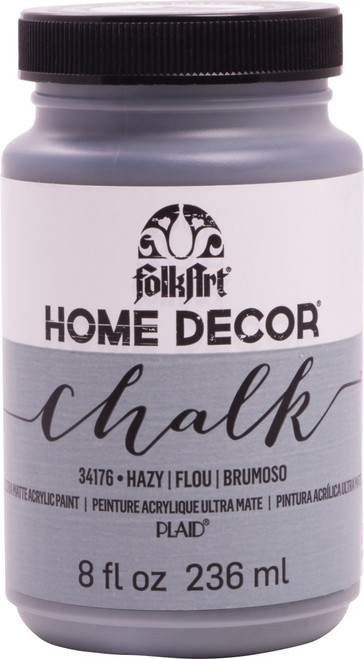 FolkArt Home Decor Chalk Paint 8oz-Hazy HDCHALK-34176 - 028995341762