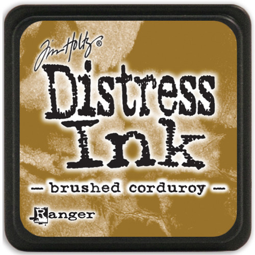 Tim Holtz Distress Mini Ink Pad-Brushed Corduroy - DMINI-39884 - 789541039884