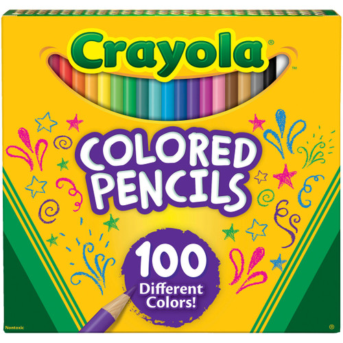 Crayola Colored Pencils-100/Pkg -68-8100 - 071662688103