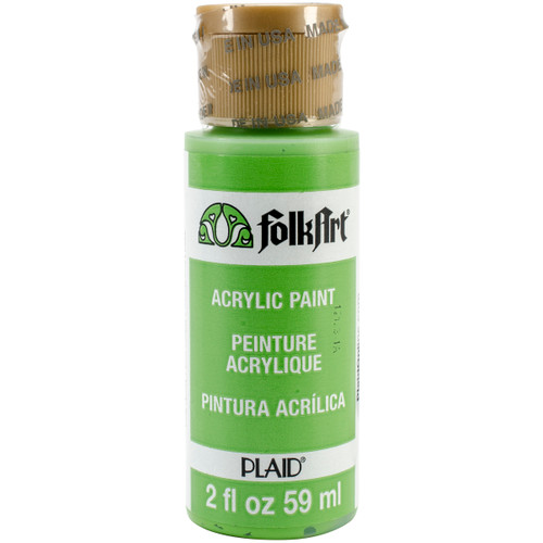 FolkArt Acrylic Paint 2oz-Lime Green - FA-2553 - 028995025532