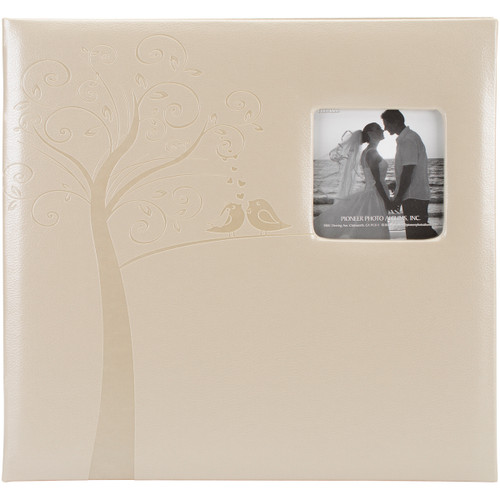 Pioneer Embossed Wedding Post Bound Album 12"X12"-Tree -MB10EWT - 023602643475