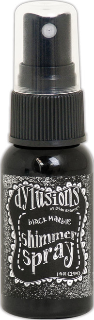 Dylusions Shimmer Sprays 1oz-Black Marble DYH-60765 - 789541060765