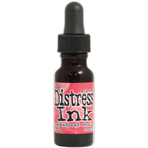 Tim Holtz Distress Pad Reinker-Abandoned Coral - DRI-43300 - 789541043300 Tim Holtz Distress Pad Reinker-Abandoned Coral - DRI-43300 - 789541043300