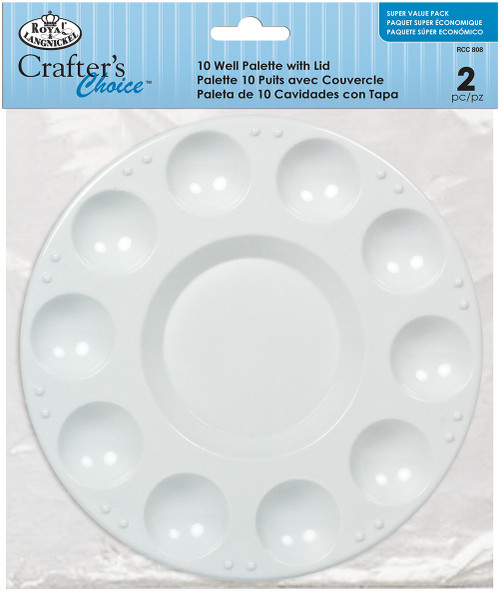 Crafter's Choice 10 Well Palette W/LidRCC808 - 090672373137