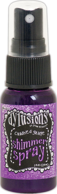 Dylusions Shimmer Sprays 1oz-Crushed Grape - DYH-60796 - 789541060796 Dylusions Shimmer Sprays 1oz-Crushed Grape - DYH-60796 - 789541060796