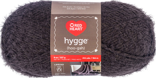 Red Heart Hygge Yarn 8oz-Indigo - E881-8381 - 073650039041