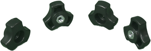 Frank A. Edmunds Handi Clamp Plastic Knobs-4/Pkg - HC-KNOBS