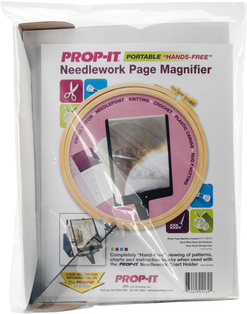 PROP-IT Hands-Free Page Magnifier- - 2169 - 734425021691
