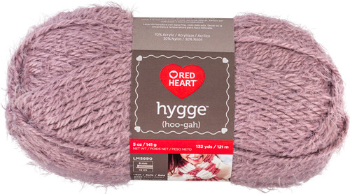 Red Heart Hygge Yarn 5oz-Lavender - E869-8579 - 073650030970
