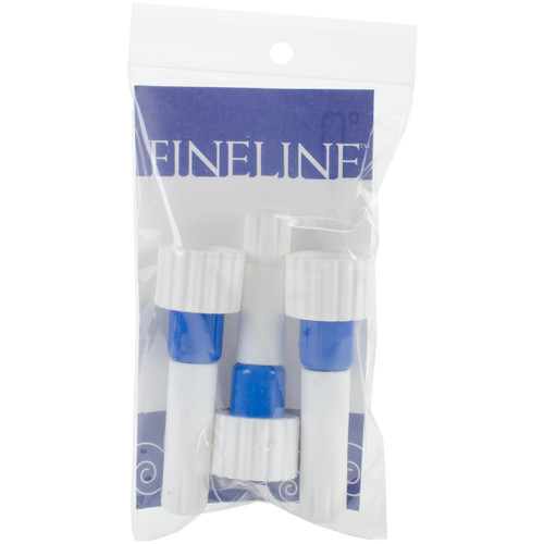 Fineline 20 Gauge Applicator Tip 3/Pkg-20/410 Blue Band - FL5563 - 816356003103