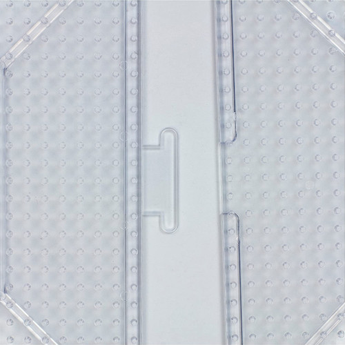 Perler Pegboards 4/Pkg-Large Square Clear - 80-22666