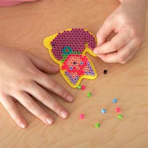 Perler Pegboards 4/Pkg-Large Square Clear - 80-22666