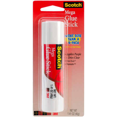 Scotch Mega Glue Stick-1.4oz - 6108MEGA - 051135808450