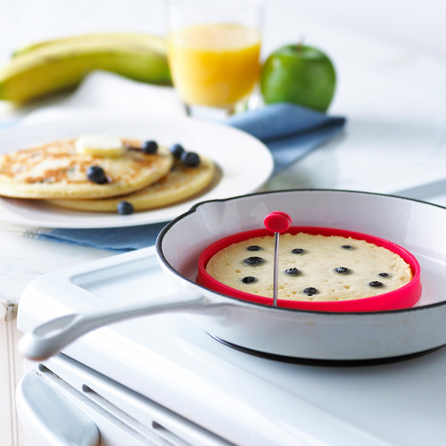 Trudeau Silicone Pancake Ring-Red - 09911046 Trudeau Silicone Pancake Ring-Red - 09911046