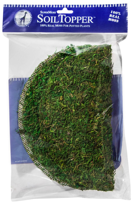 SuperMoss Moss Pot Toppers 10" 3/Pkg-Green - FS26310 - 759834263104