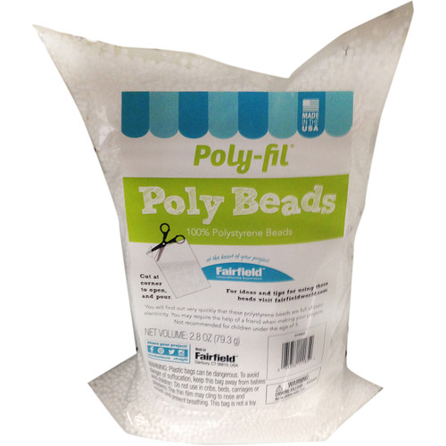 Fairfield Poly-Fil Poly Beads-2.8oz - PFBBG - 035352111852