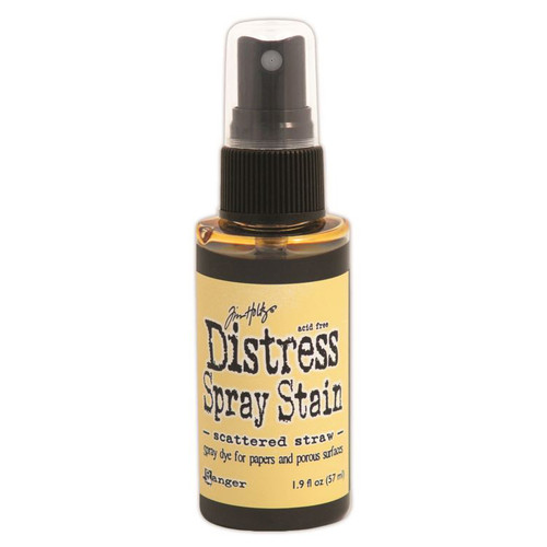 Tim Holtz Distress Spray Stain 1.9oz-Scattered Straw - TSS-42464 - 789541042464