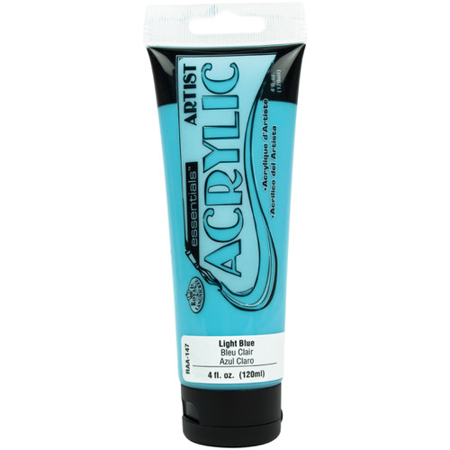 Royal & Langnickel(R) essentials(TM) Acrylic Paint 4oz-Light Blue - RAA-147 - 090672063595