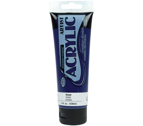 Royal & Langnickel(R) essentials(TM) Acrylic Paint 4oz-Violet - RAA-145 - 090672063571