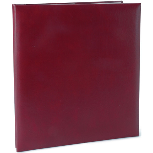 Pioneer Leatherette Post Bound Album 8.5"X11"-Burgundy - MB811-60111 - 023602601116